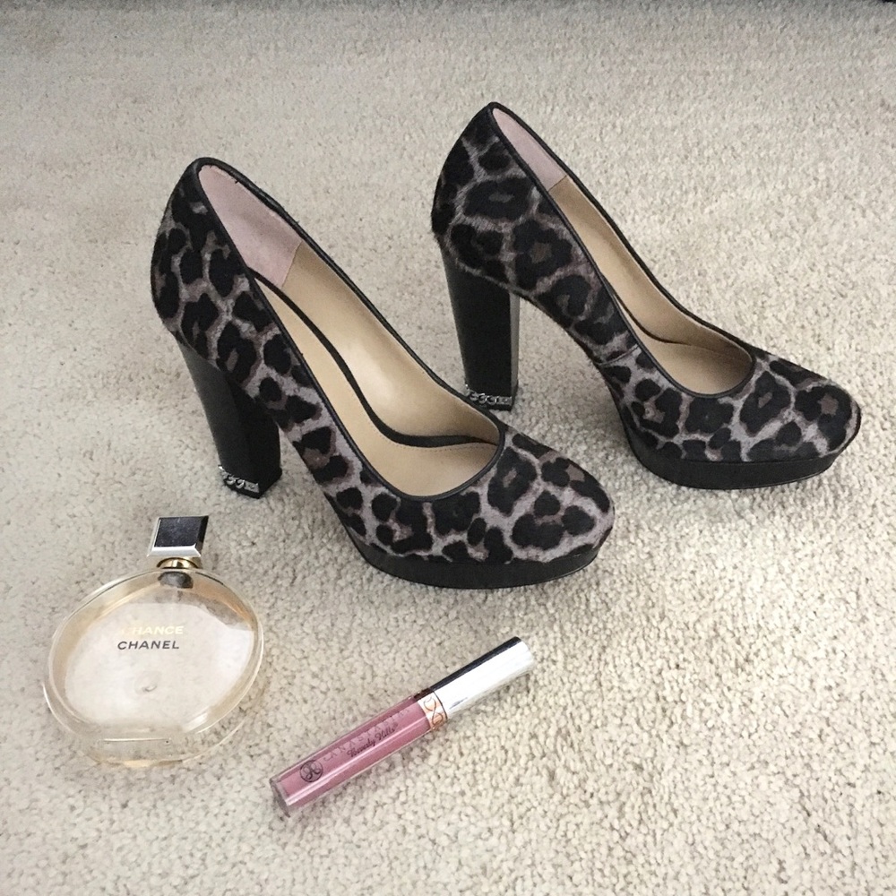 Michael Kors Leopard Platform